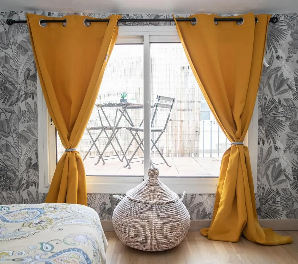 Studio En Plaint Centre De Marseille, Terrasse De 12M2 Apartment 0*, Marseille France